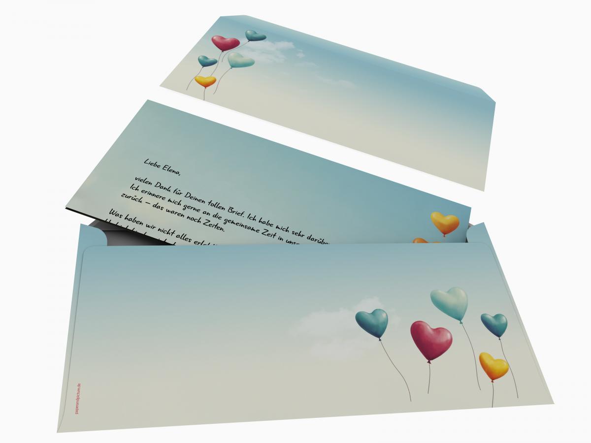 Stationery Love is in the air Writing paper